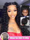 Elite Human Hair Collection Straight 360 Lace Lace Front Wig